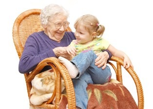 общение внуков с бабушками
